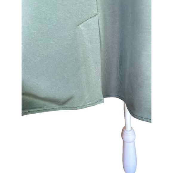 Athleta Eastbound Blazer Size 20 Minamilisitc Soft Green Travel Jacket #986273 N - Picture 5 of 10